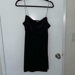 NEW H&M black mini dress